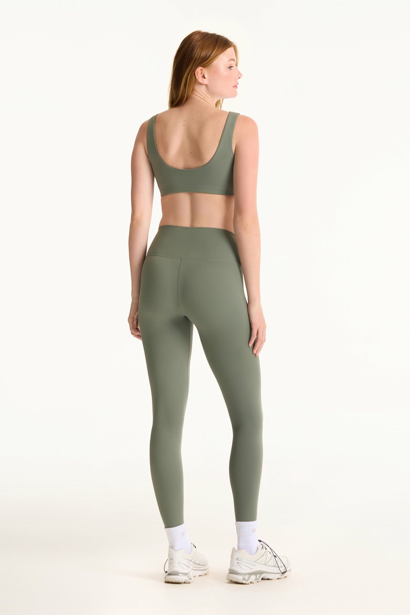 SPORTBODY® SPORTY DUO LIFT BRA - KELP SET ACTIVE