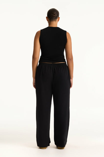 RIBBED MODAL BODY MUSCLE TANK - ONYX SET ACTIVE