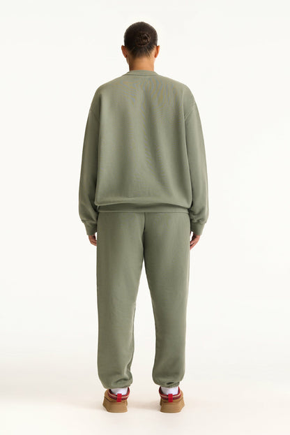 MIDWEIGHT SWEATS STAPLE OLD SCHOOL SWEATPANTS - KELP SET ACTIVE