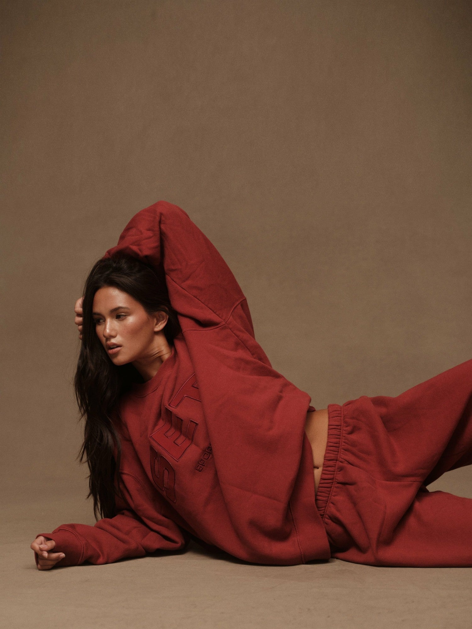 MIDWEIGHT SWEATS STAPLE OLD SCHOOL SWEATPANTS - SNAPPER SET ACTIVE