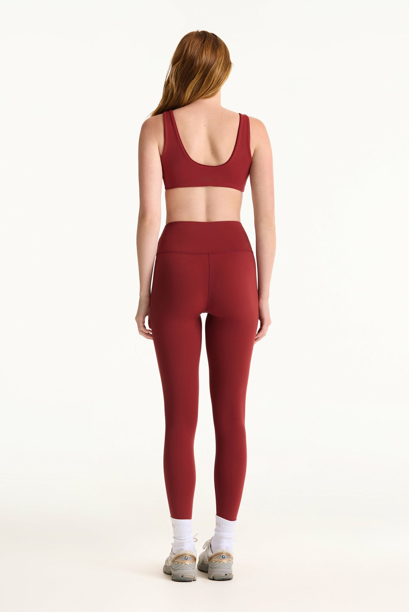 BREATHE 1.0 CONTRAST WRAP BRA - SNAPPER SET ACTIVE
