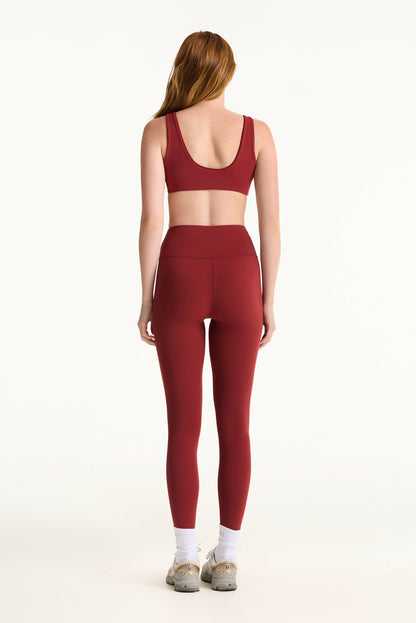 BREATHE 1.0 CONTRAST WRAP BRA - SNAPPER SET ACTIVE