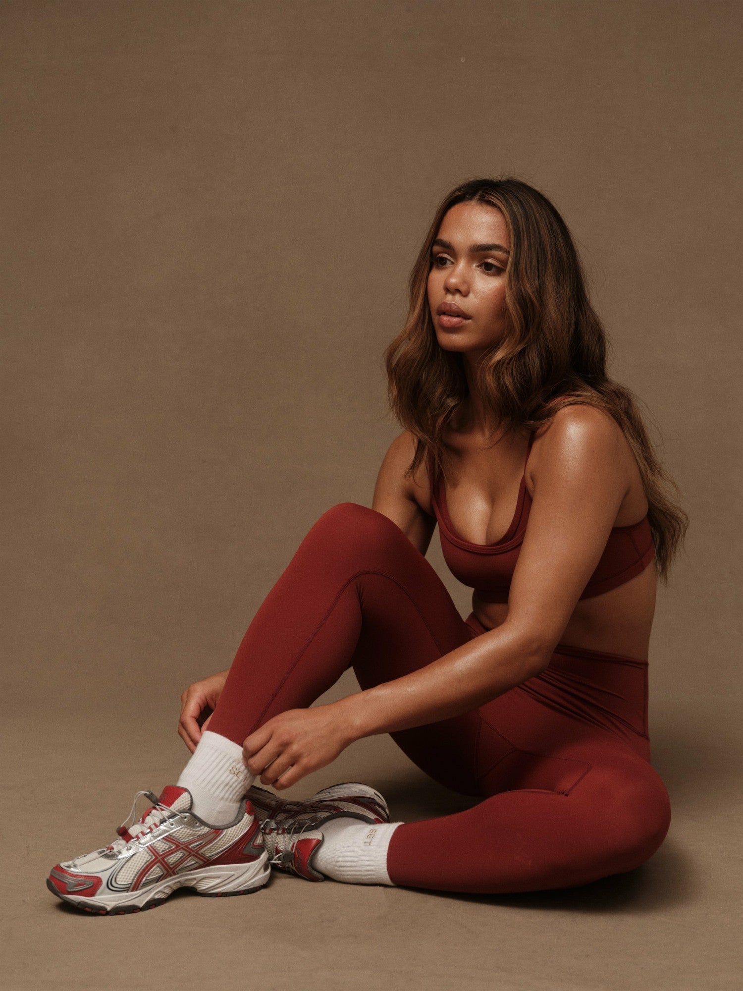 BREATHE 1.0 HIGH-RISE LEGGINGS - SNAPPER SET ACTIVE