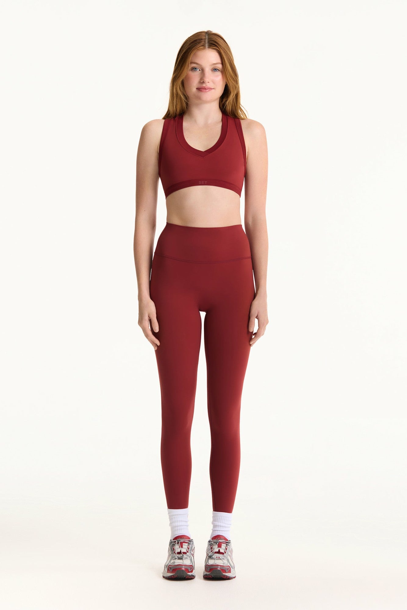 BREATHE 1.0 HIGH-RISE LEGGINGS - SNAPPER SET ACTIVE