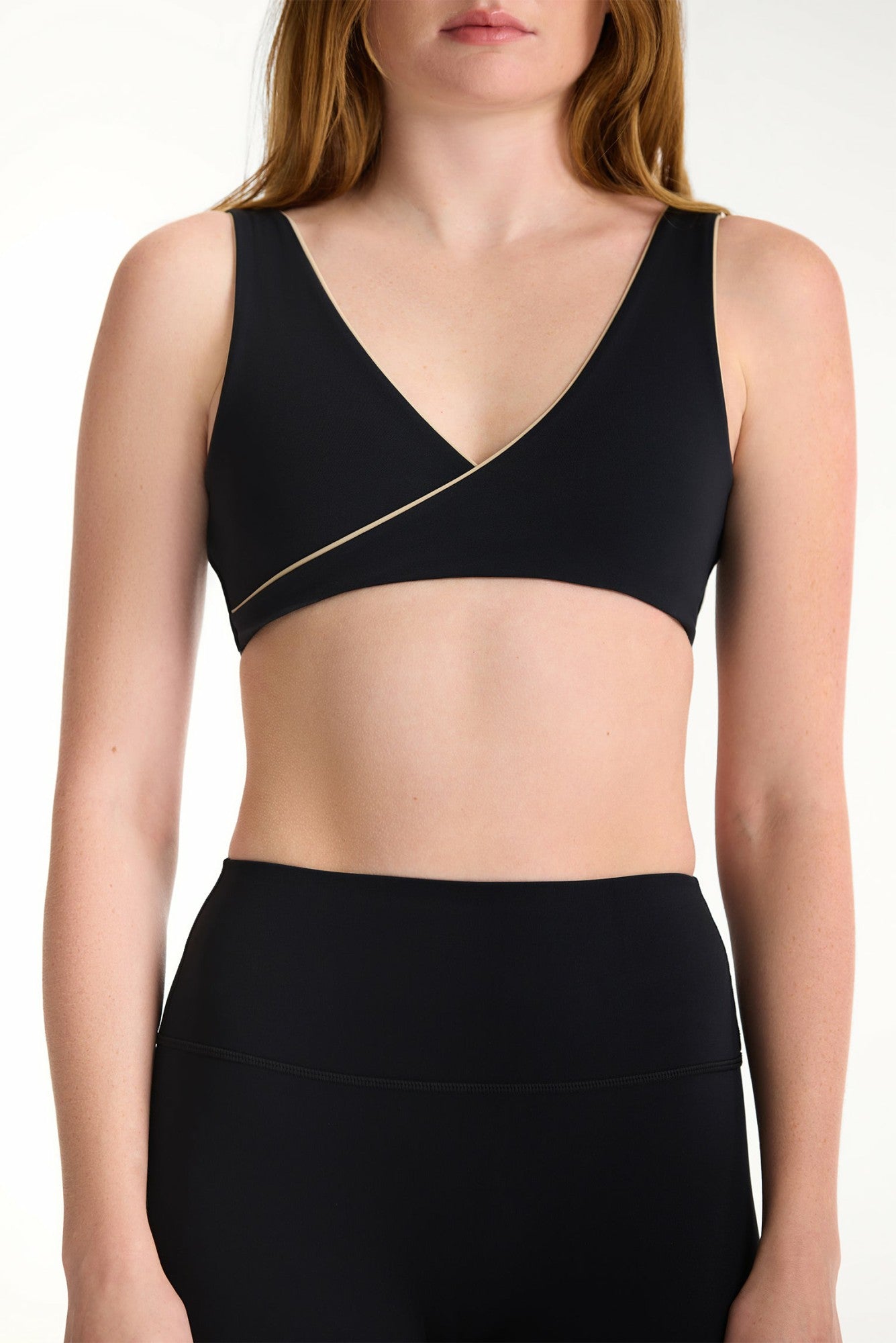 BREATHE 1.0 CONTRAST WRAP BRA - MARLIN SET ACTIVE