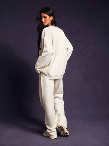 MIDWEIGHT SWEATS STAPLE STRAIGHT LEG SWEATPANTS - ICING SET ACTIVE