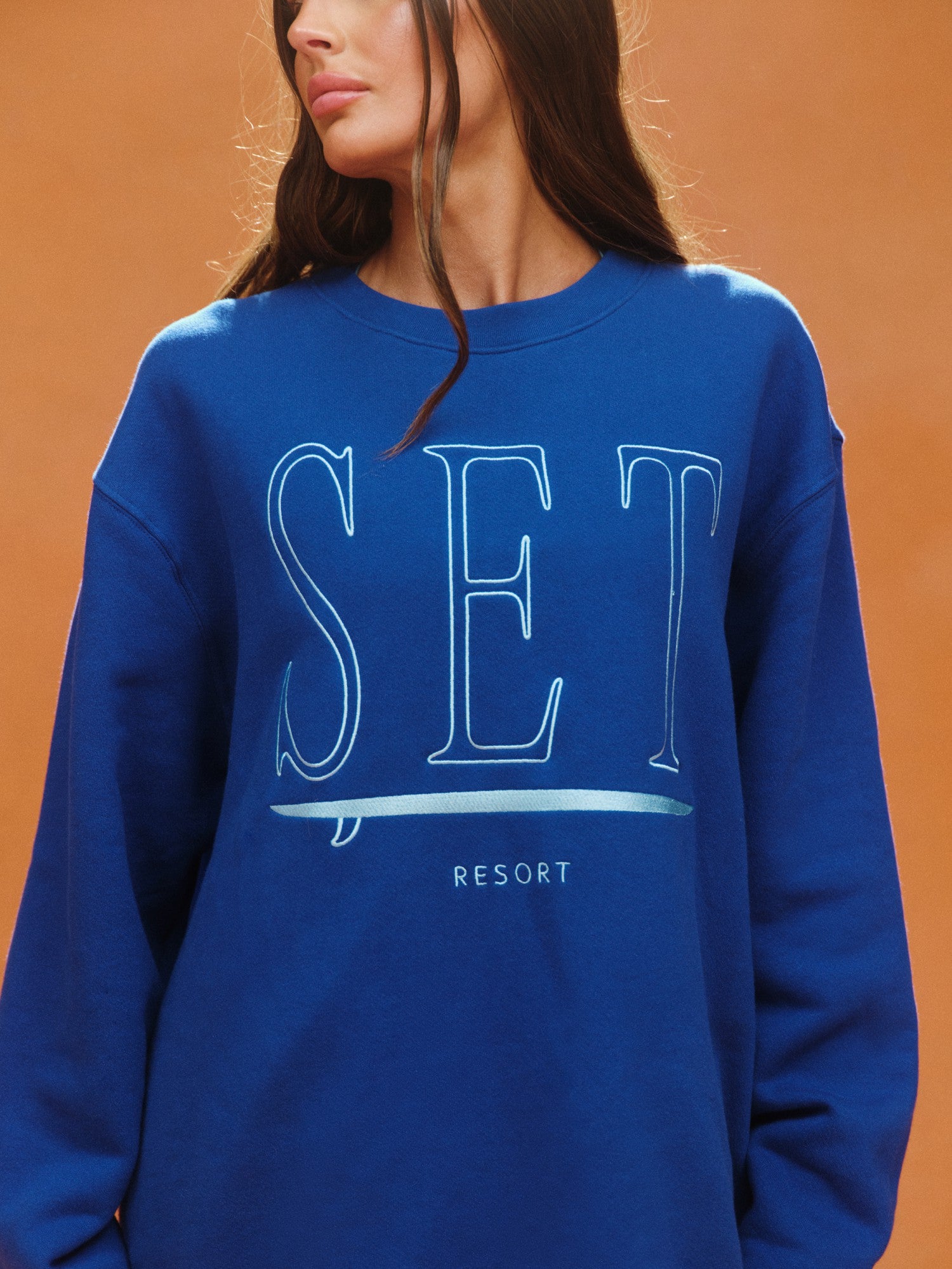MIDWEIGHT SWEATS STAPLE SET RESORT CREWNECK - MAUI SET ACTIVE
