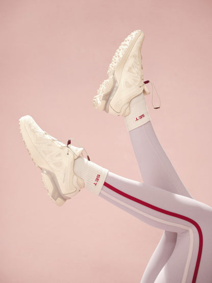 SET SHORTY SOCKS - CREAM/VERSE SET ACTIVE