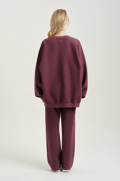 MIDWEIGHT SWEATS STAPLE SET CREWNECK - ROSEBUD SET ACTIVE