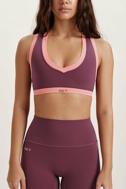 BREATHE 1.0 LA BRA - ROSEBUD SET ACTIVE