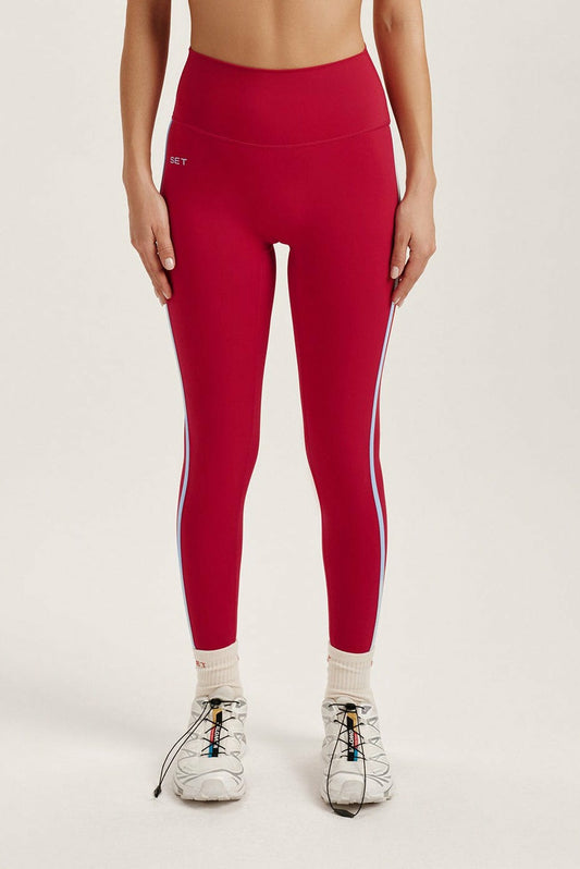 SPORTBODY® SPORTY STRIPE LEGGINGS - VERSE SET ACTIVE