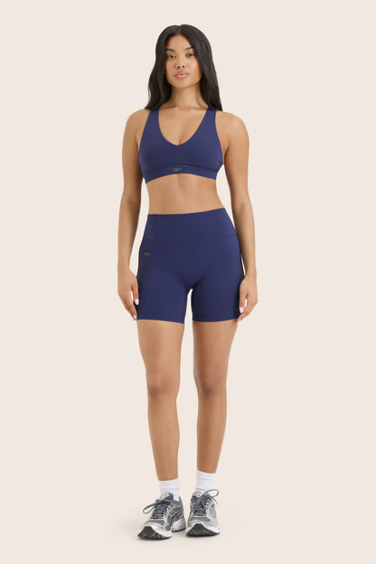 SPORTBODY® SPORTY DUO STRIPE SHORTS - LAKE SET ACTIVE