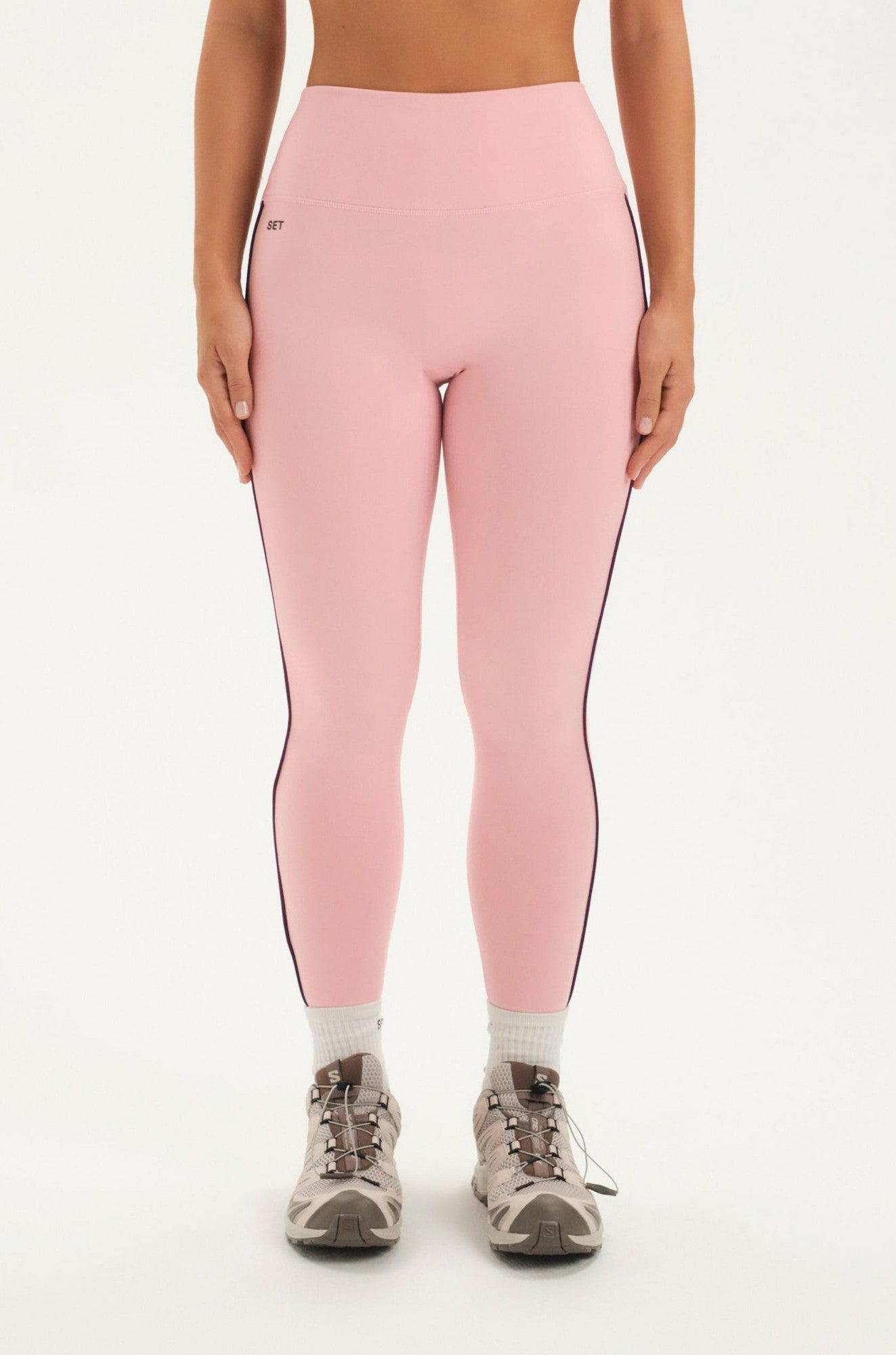 FORMCLOUD® CLOUD PIPE HIGH-RISE LEGGINGS - GARNET SET ACTIVE