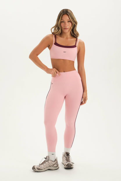 FORMCLOUD® CLOUD PIPE HIGH-RISE LEGGINGS - GARNET SET ACTIVE