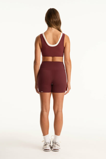 BREATHE 1.0 PARKE SHORTS - RHUBARB SET ACTIVE