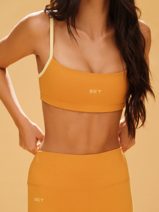 FORMCLOUD® CLOUD 90'S BRA - ORANGE SODA (ORANGE) SET ACTIVE