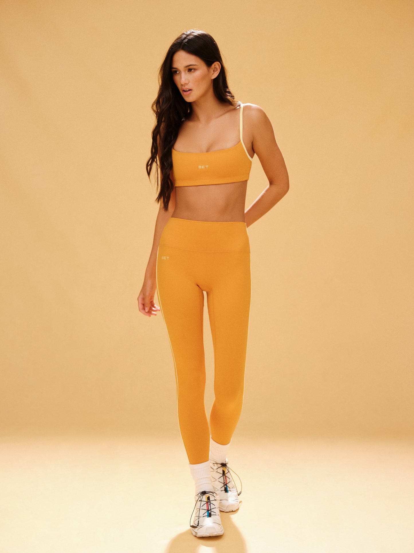 FORMCLOUD® CLOUD PIPE LEGGINGS - ORANGE SODA SET ACTIVE