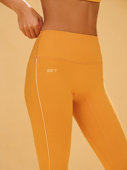 FORMCLOUD® CLOUD PIPE LEGGINGS - ORANGE SODA SET ACTIVE