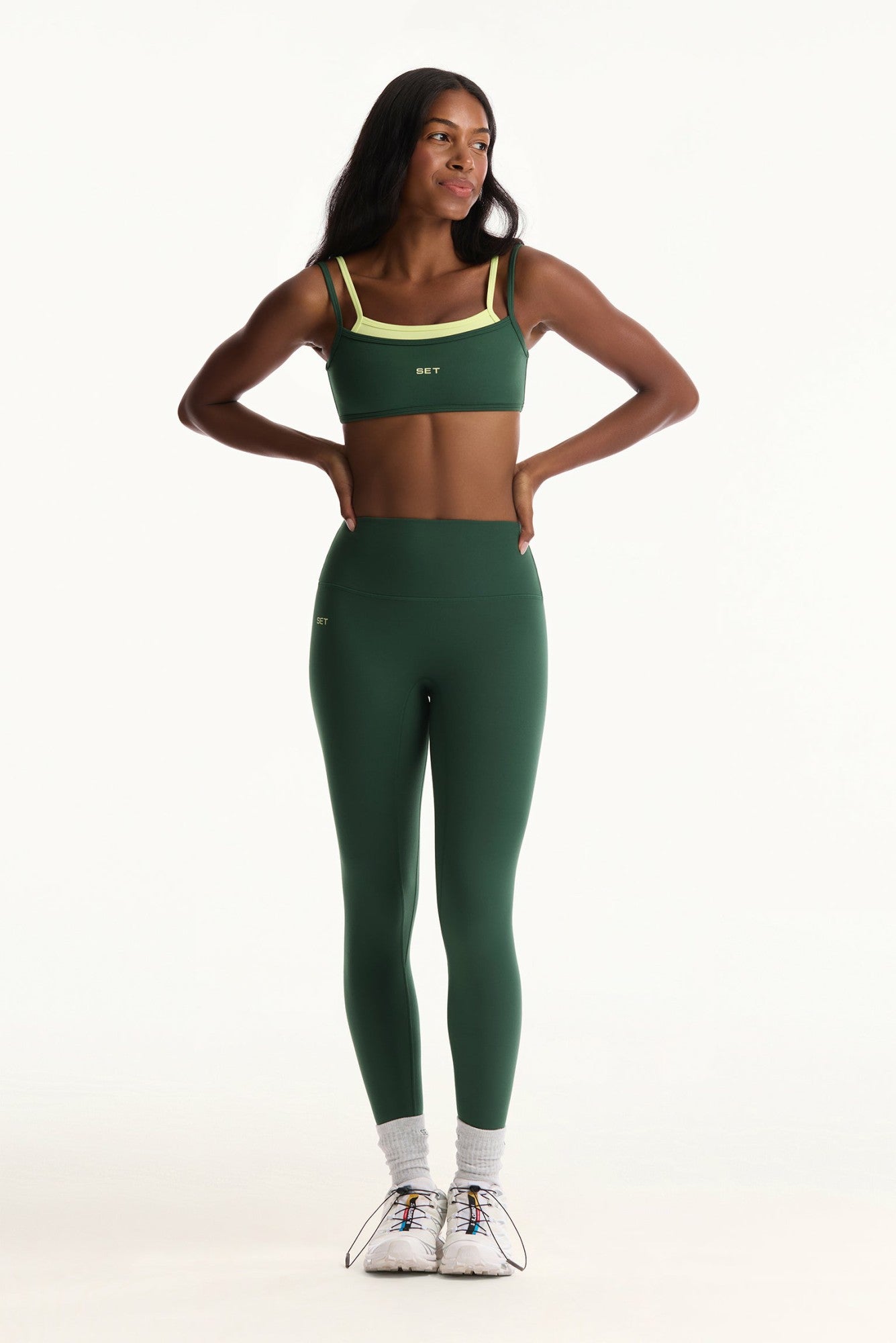 FORMCLOUD® CLOUD HIGH-RISE LEGGINGS - AGAVE 818 1.0 SET ACTIVE