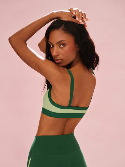 SPORTBODY® SPORTY SCOOP BRA - LAWN SET ACTIVE