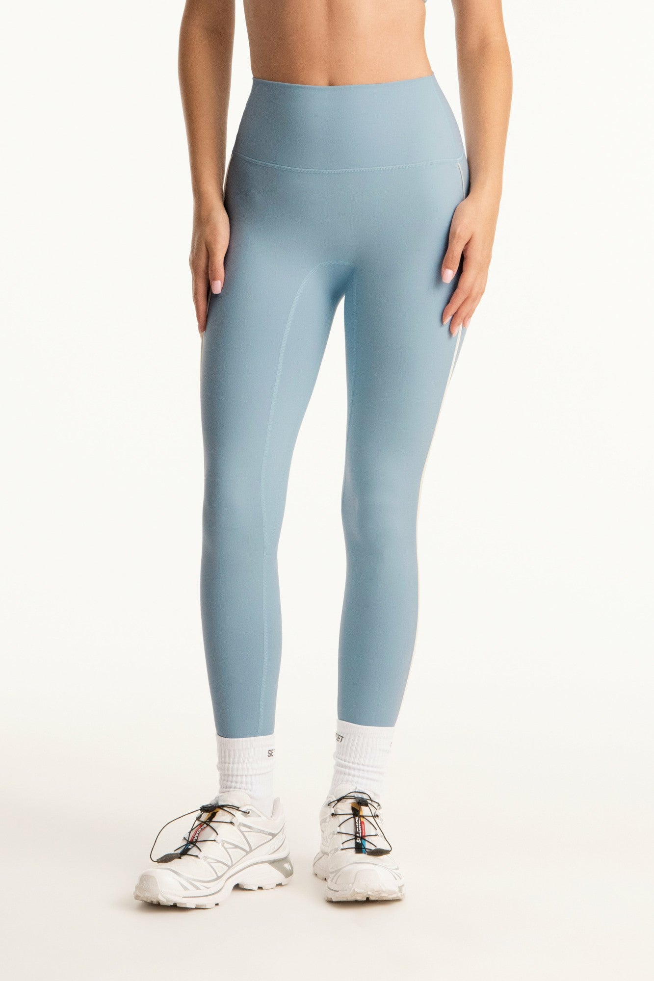 FORMCLOUD® CLOUD PARKE PIPE HIGH-RISE LEGGINGS - OVERCAST 1.0 SET ACTIVE