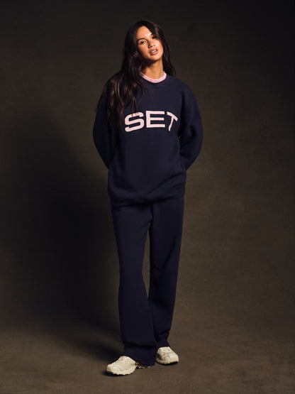 MIDWEIGHT SWEATS STAPLE STRAIGHT LEG SWEATPANTS - CONFETTI SET ACTIVE