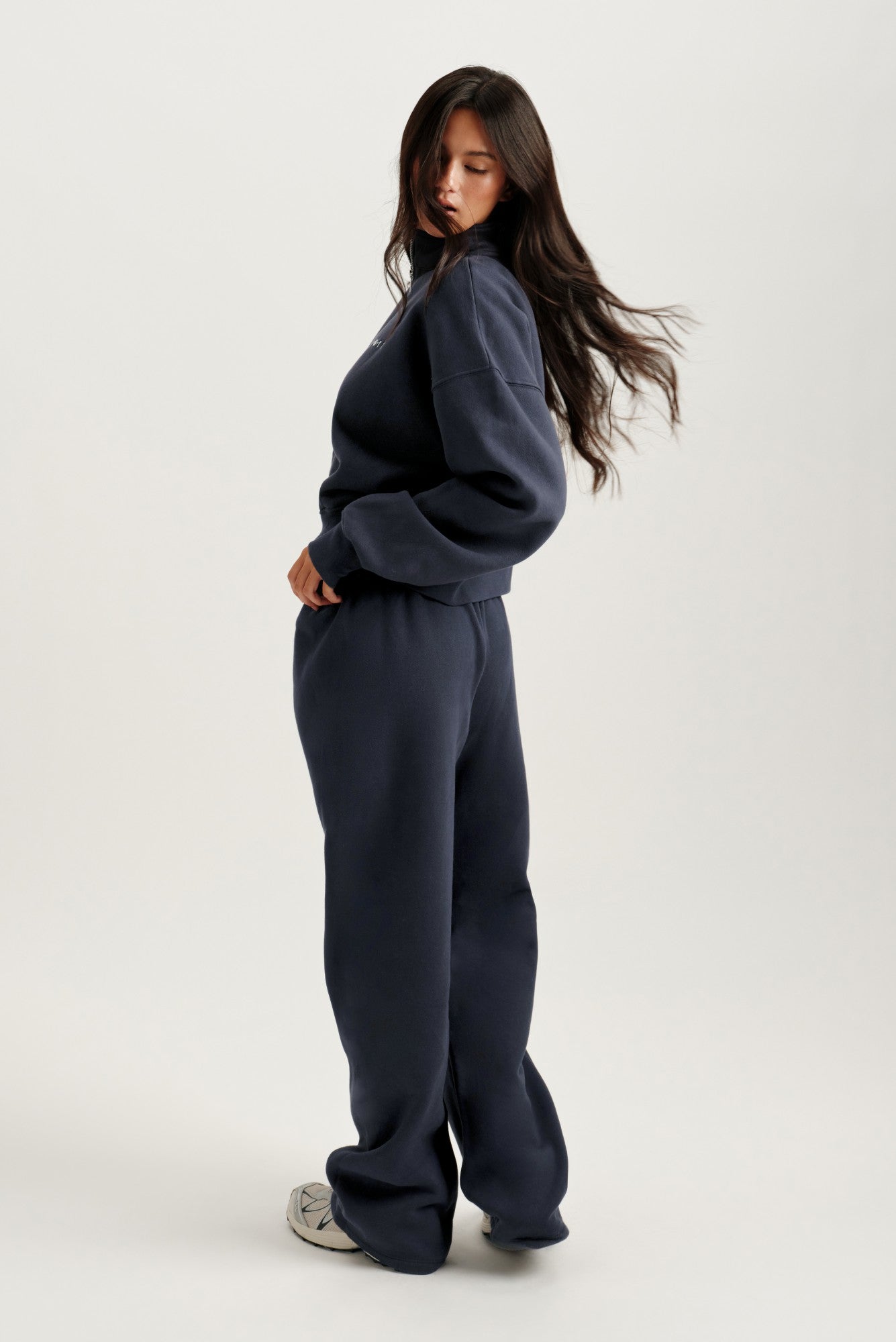 MIDWEIGHT SWEATS STAPLE STRAIGHT LEG SWEATPANTS - INDIGO SET ACTIVE