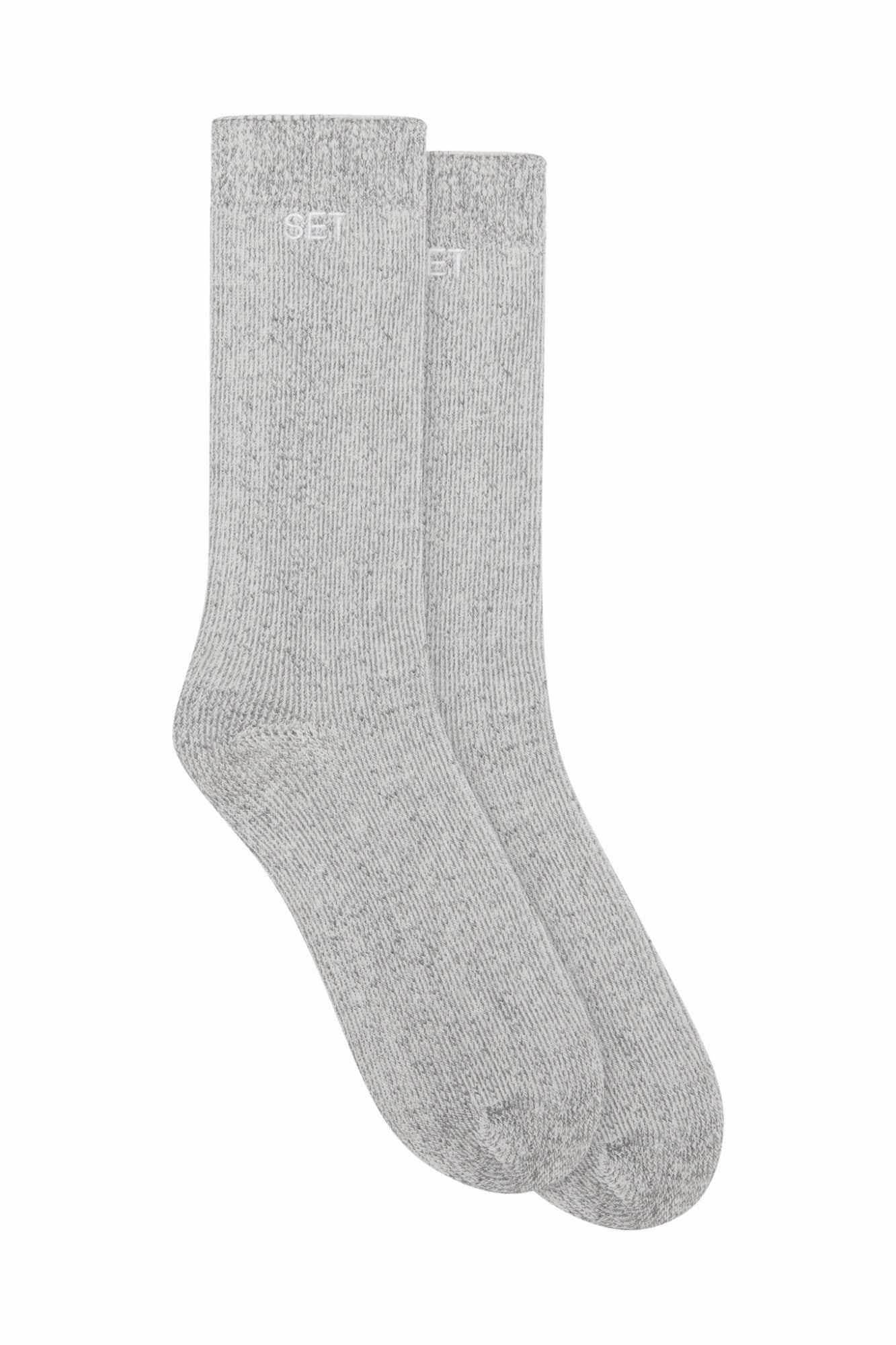 SET SWEATSHIRT SOCK - STONE HEATHER GREY SET ACTIVE