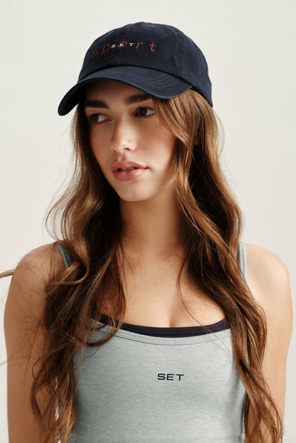 VINTAGE DAD HAT - INDIGO SET ACTIVE