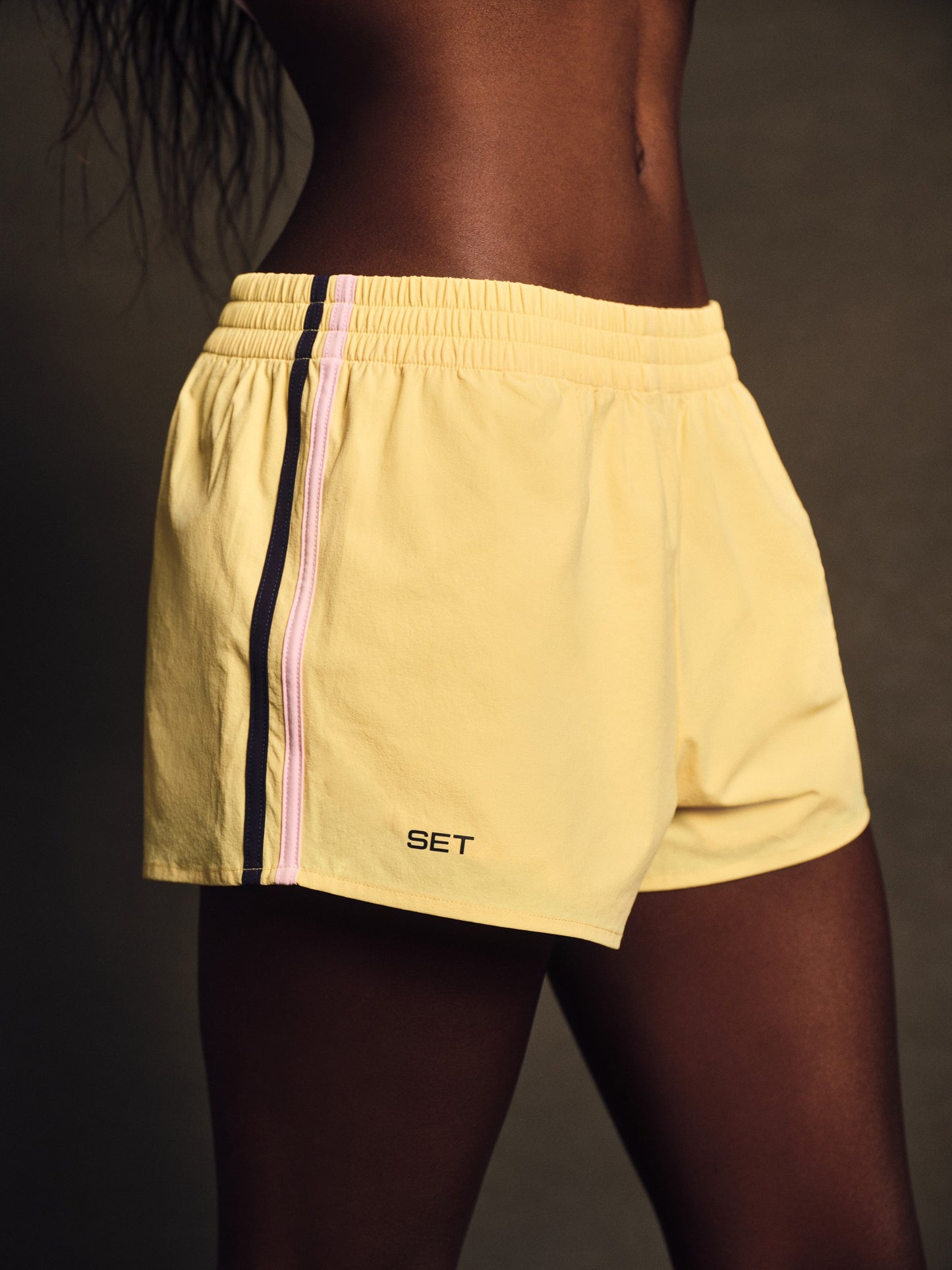 NYLON TRACK SHORTS - TAFFY SET ACTIVE
