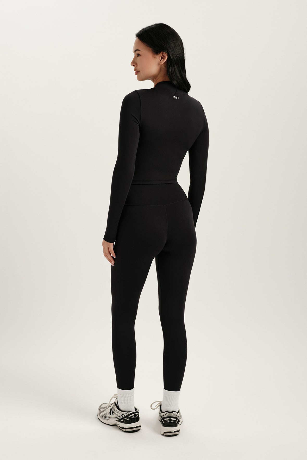 LUXFORM® LUX QUARTER ZIP - ONYX SET ACTIVE