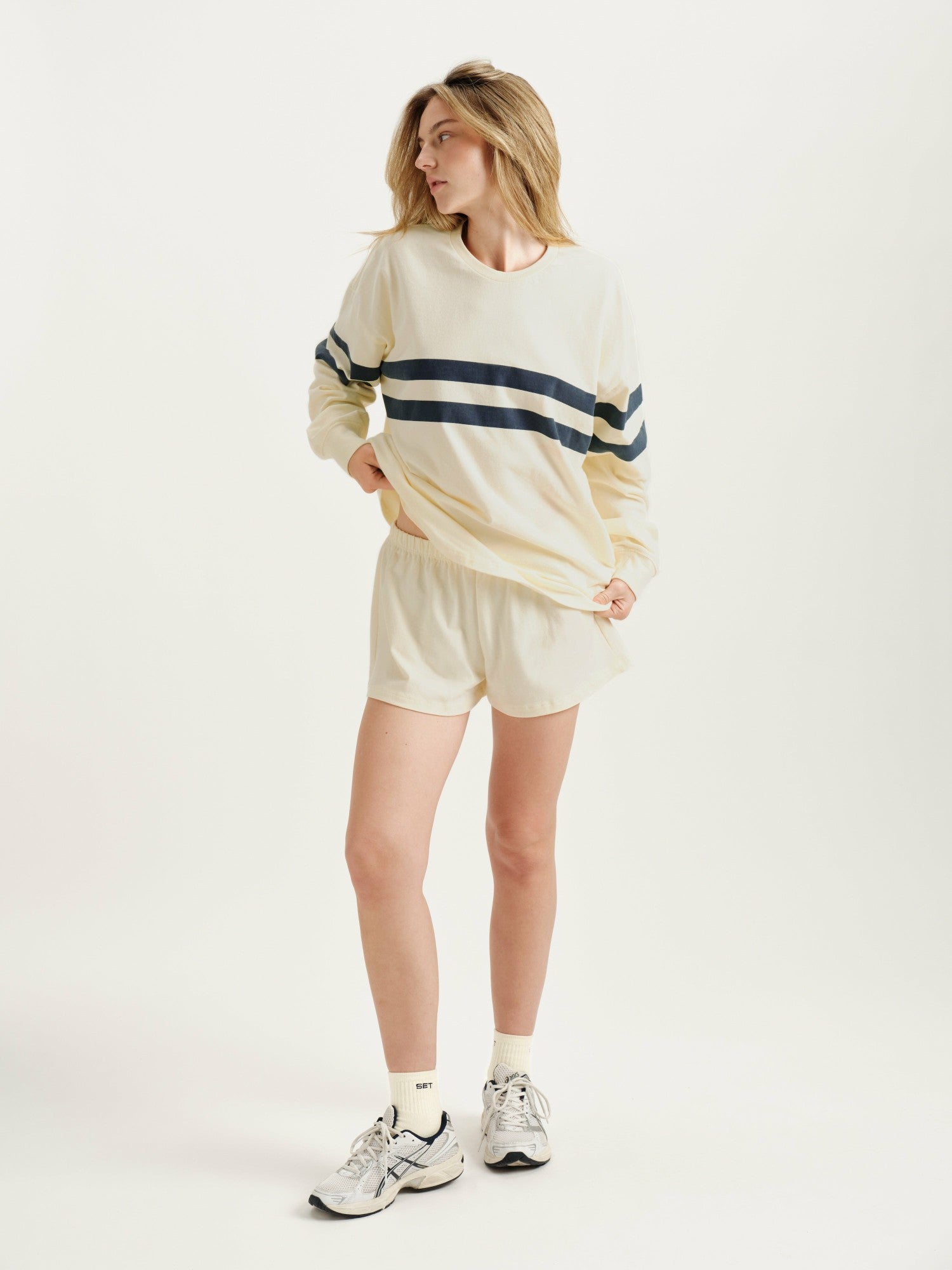 HEAVY COTTON EASY SHORTS - HAVEN SET ACTIVE