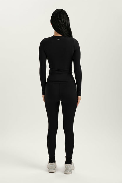 BREATHE 1.0 LONG SLEEVE - ONYX SET ACTIVE