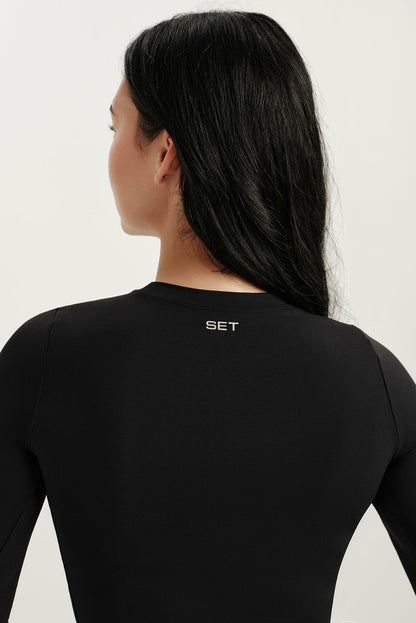 BREATHE 1.0 LONG SLEEVE - ONYX SET ACTIVE