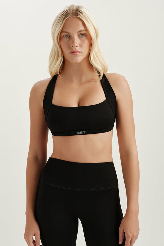 FORMCLOUD® CLOUD CROSSBACK BRA - ONYX SET ACTIVE