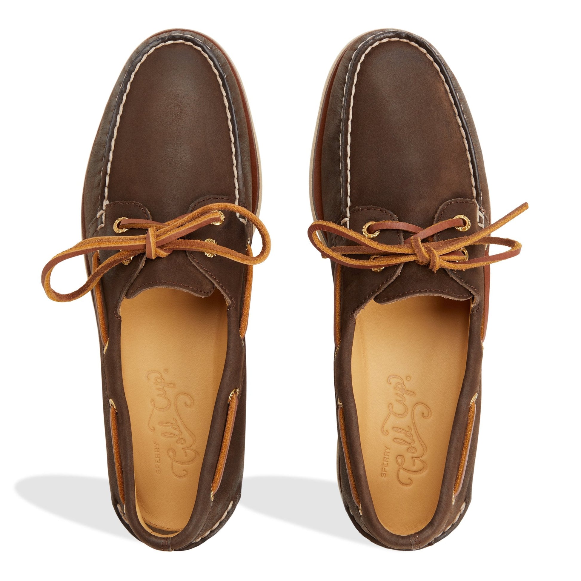Sperry Gold Cup Authentic Original 2-Eye Boat Shoe Brown