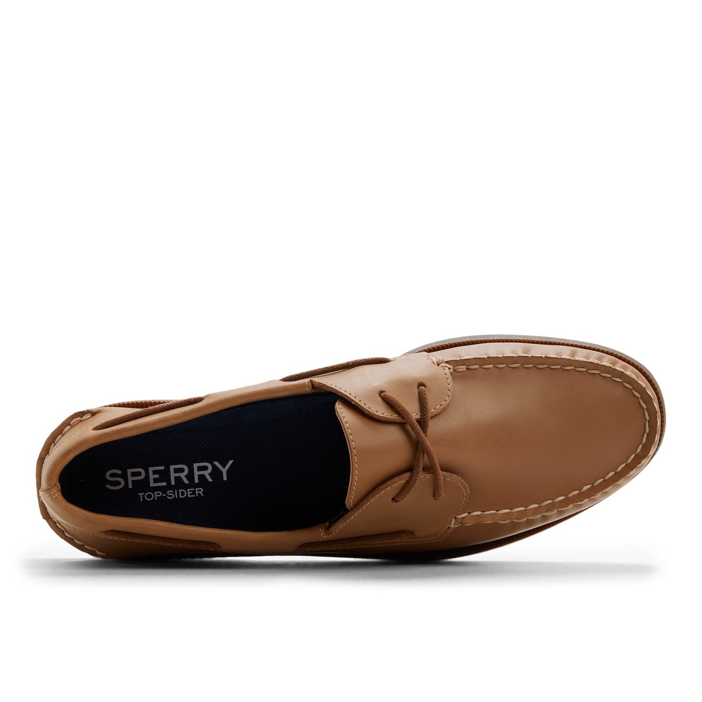 Sperry Authentic Original 2-Eye Cross Lace Boat Shoe Royal brown