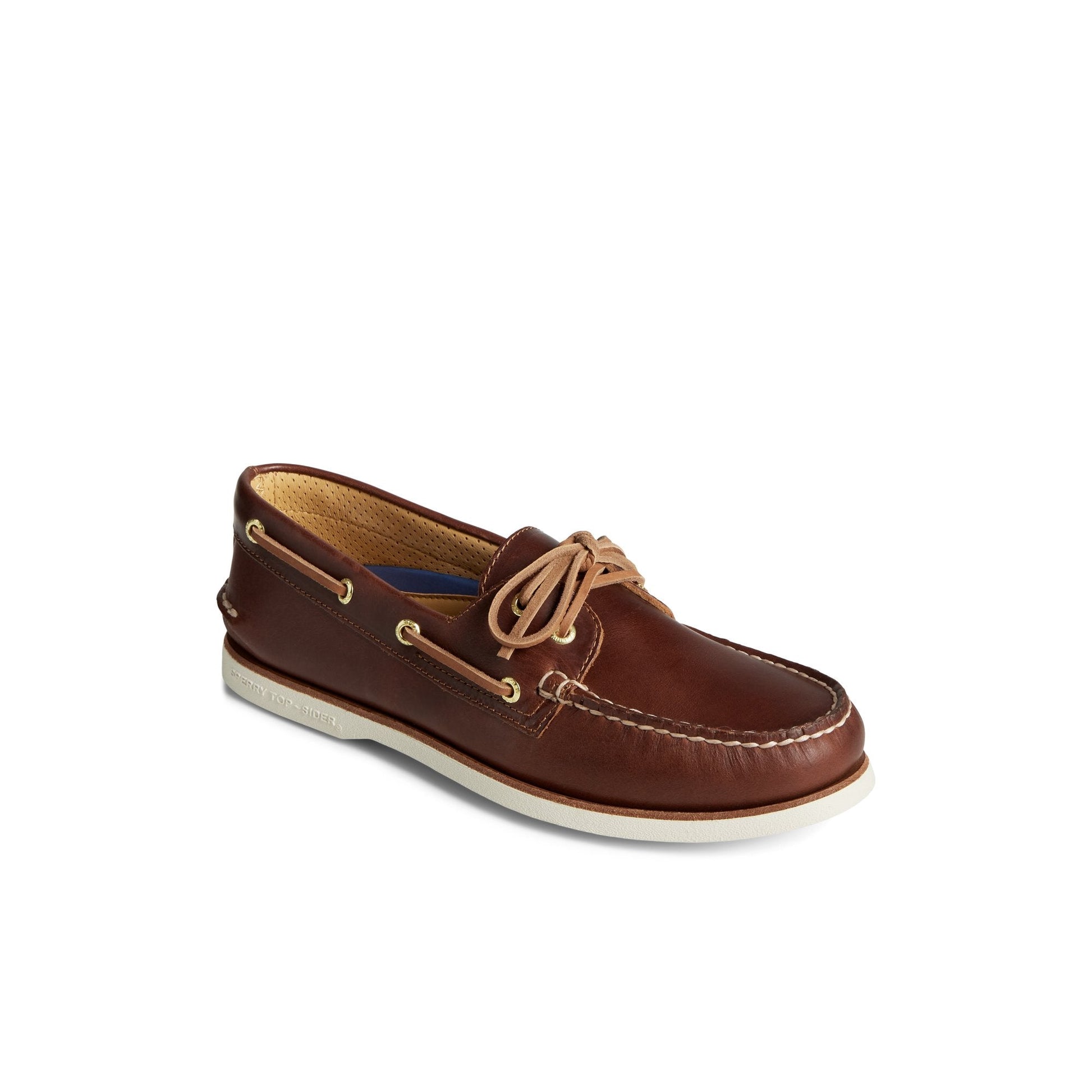 Sperry Gold Cup Authentic Original Orleans Leather Boat Shoe Medium beige