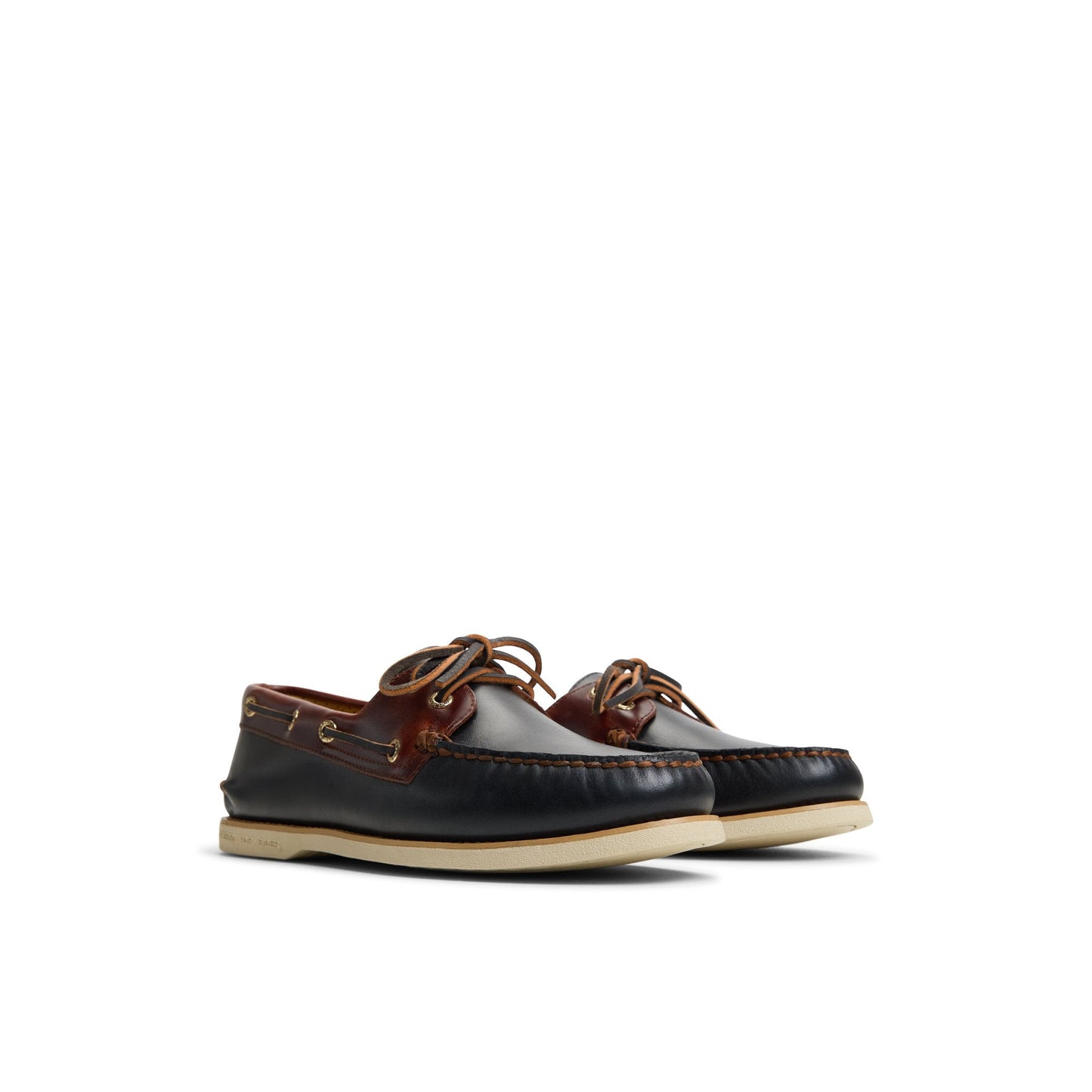 Sperry Gold Cup Authentic Original 2-Eye Boat Shoe Black combo
