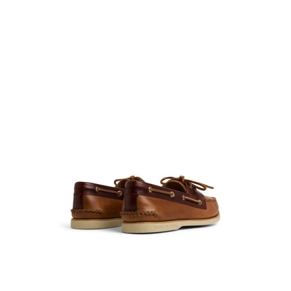 Sperry Gold Cup Authentic Original 2-Eye Boat Shoe Tan combo