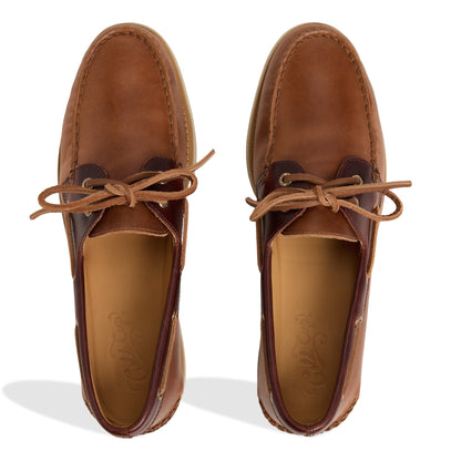 Sperry Gold Cup Authentic Original 2-Eye Boat Shoe Tan combo