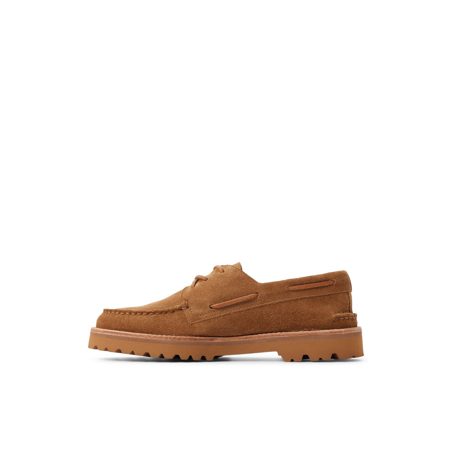 Sperry Authentic Original 3-Eye Lug Boat Shoe Tan