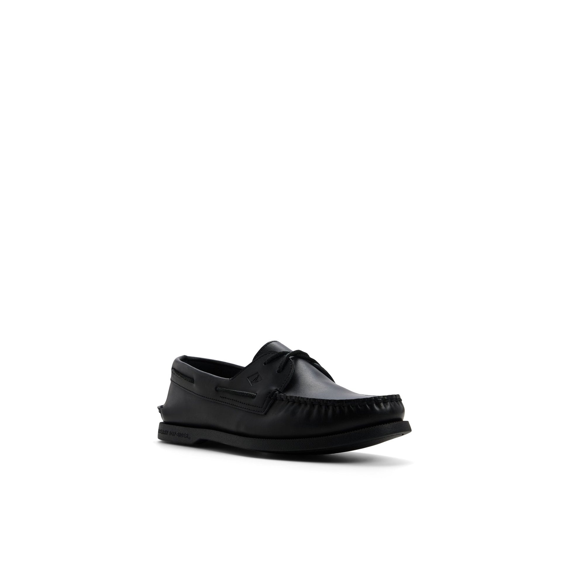 Sperry Authentic Original 2-Eye Cross Lace Boat Shoe Other black