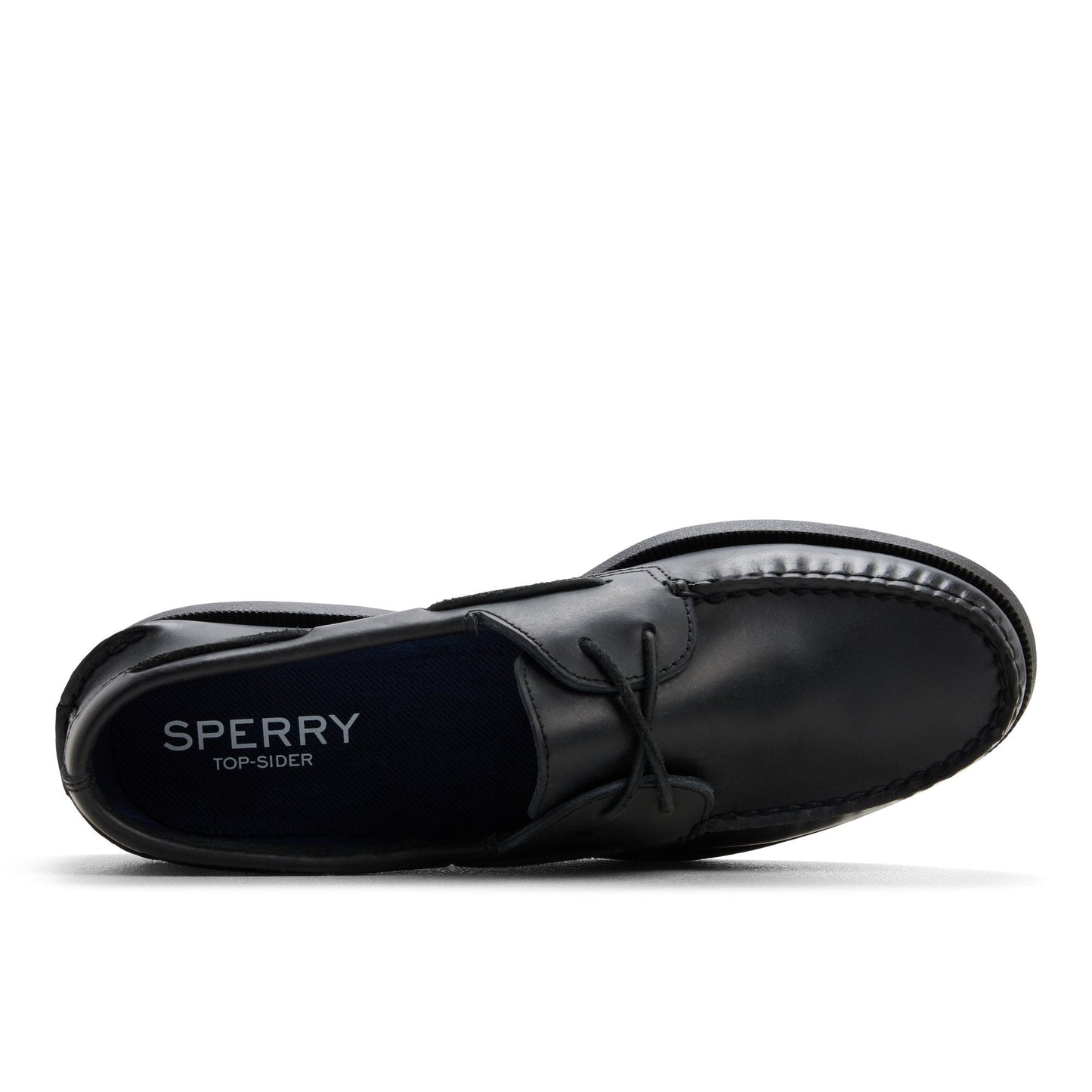 Sperry Authentic Original 2-Eye Cross Lace Boat Shoe Other black