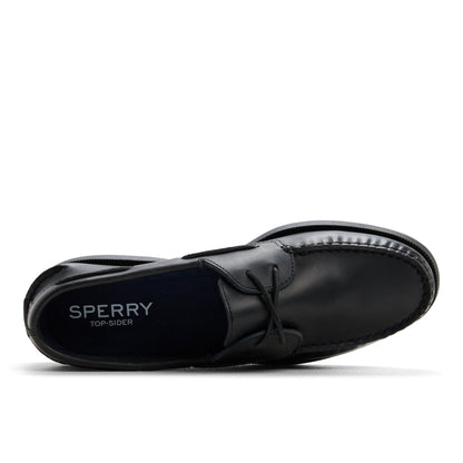 Sperry Authentic Original 2-Eye Cross Lace Boat Shoe Other black