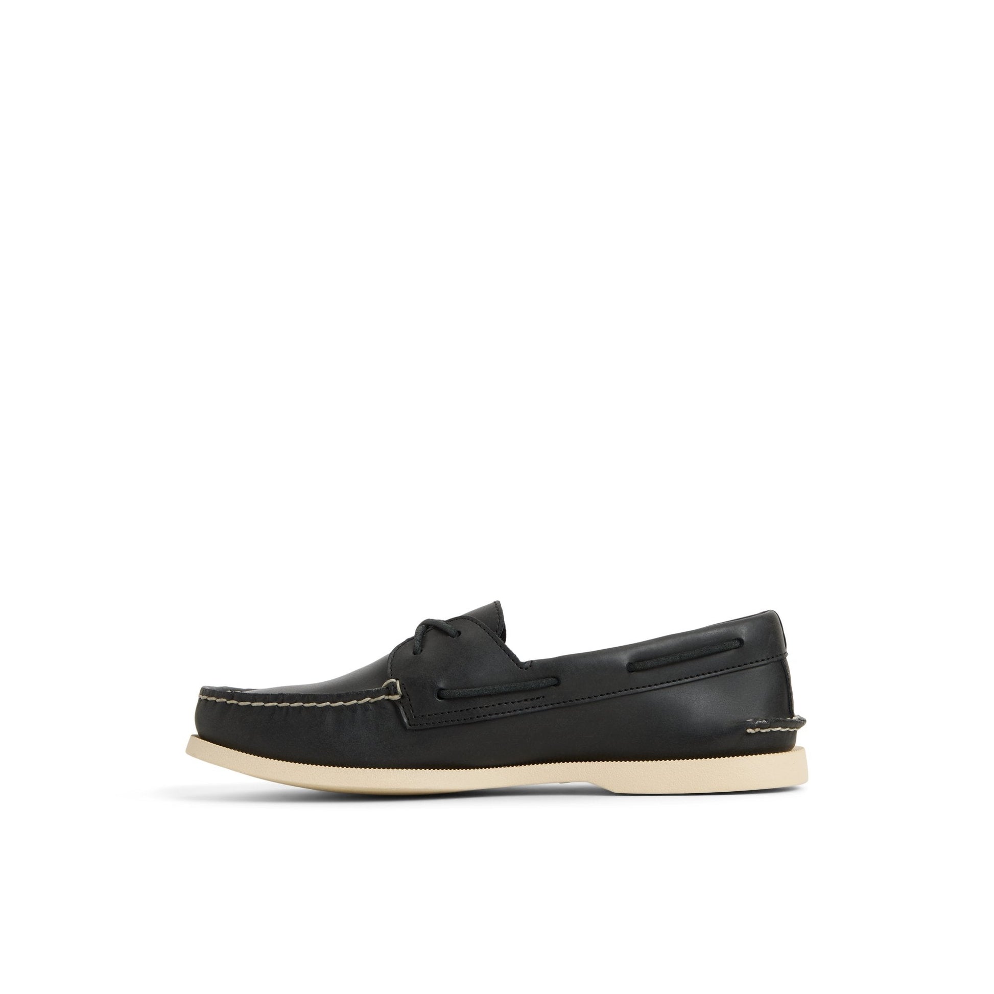 Sperry Authentic Original 2-Eye Cross Lace Boat Shoe Black