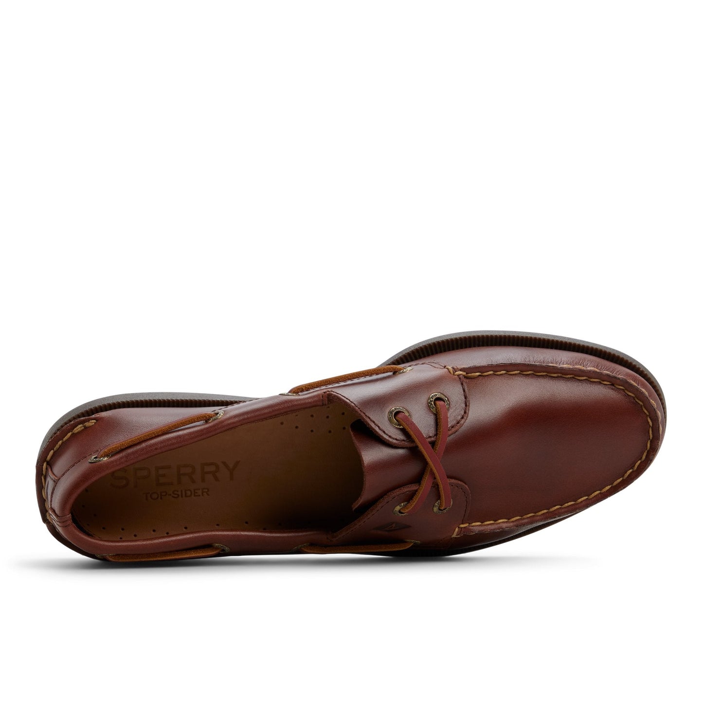Sperry Authentic Original 2-Eye Boat Shoe Dark red