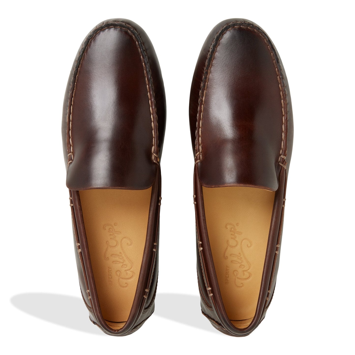 Sperry Gold Cup Harpswell Venetian Driver Loafer Dark brown