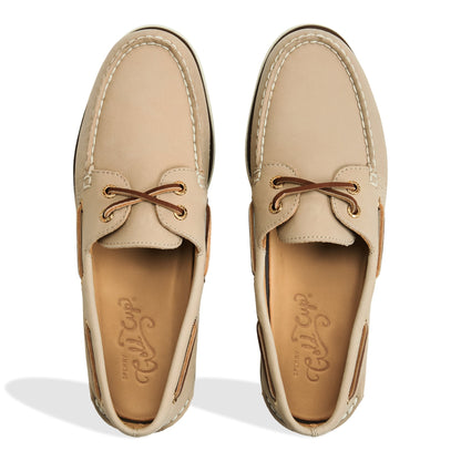 Sperry Gold Cup Authentic Original 2-Eye Boat Shoe Ivory