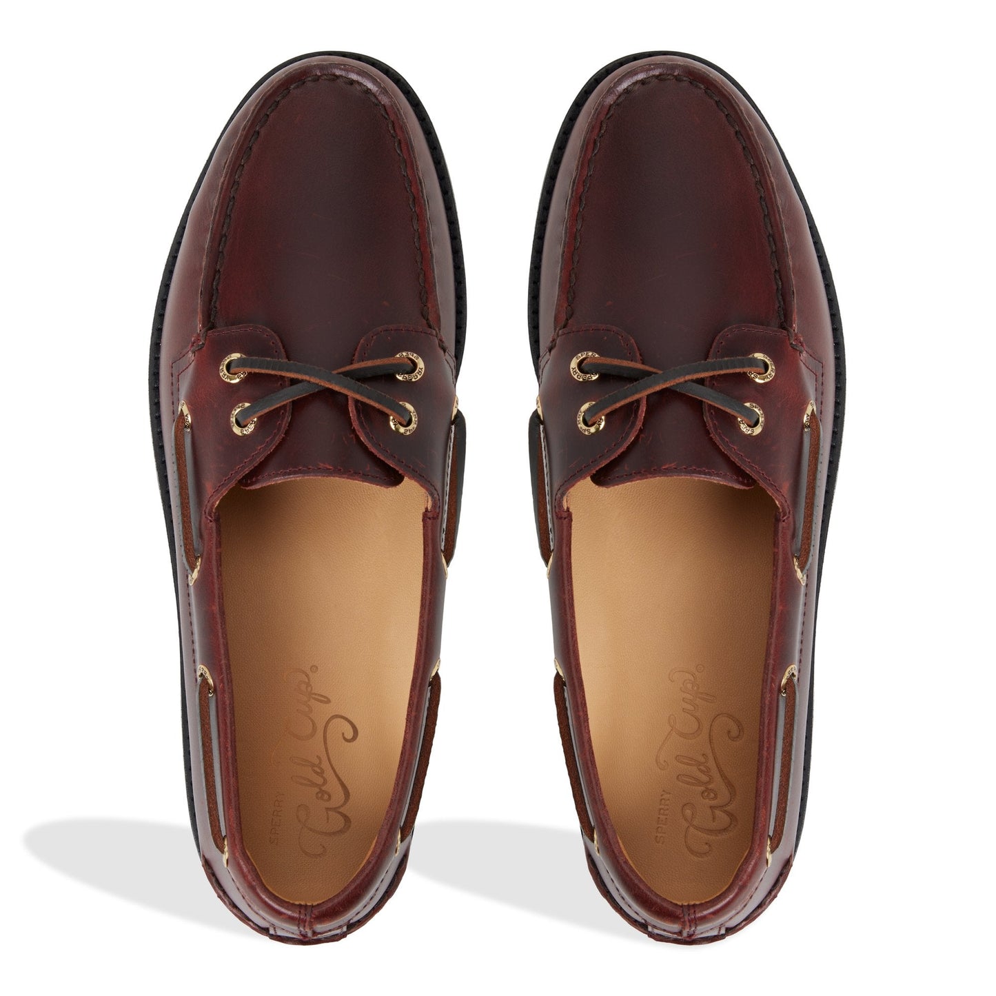 Sperry Prescott Gold Cup Boat Shoe Bordo